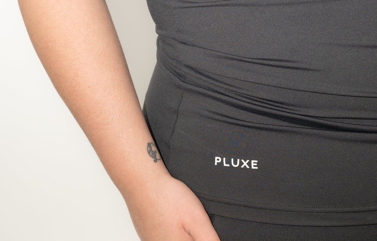 BLACK 3/4 SLEEVE SHIRT