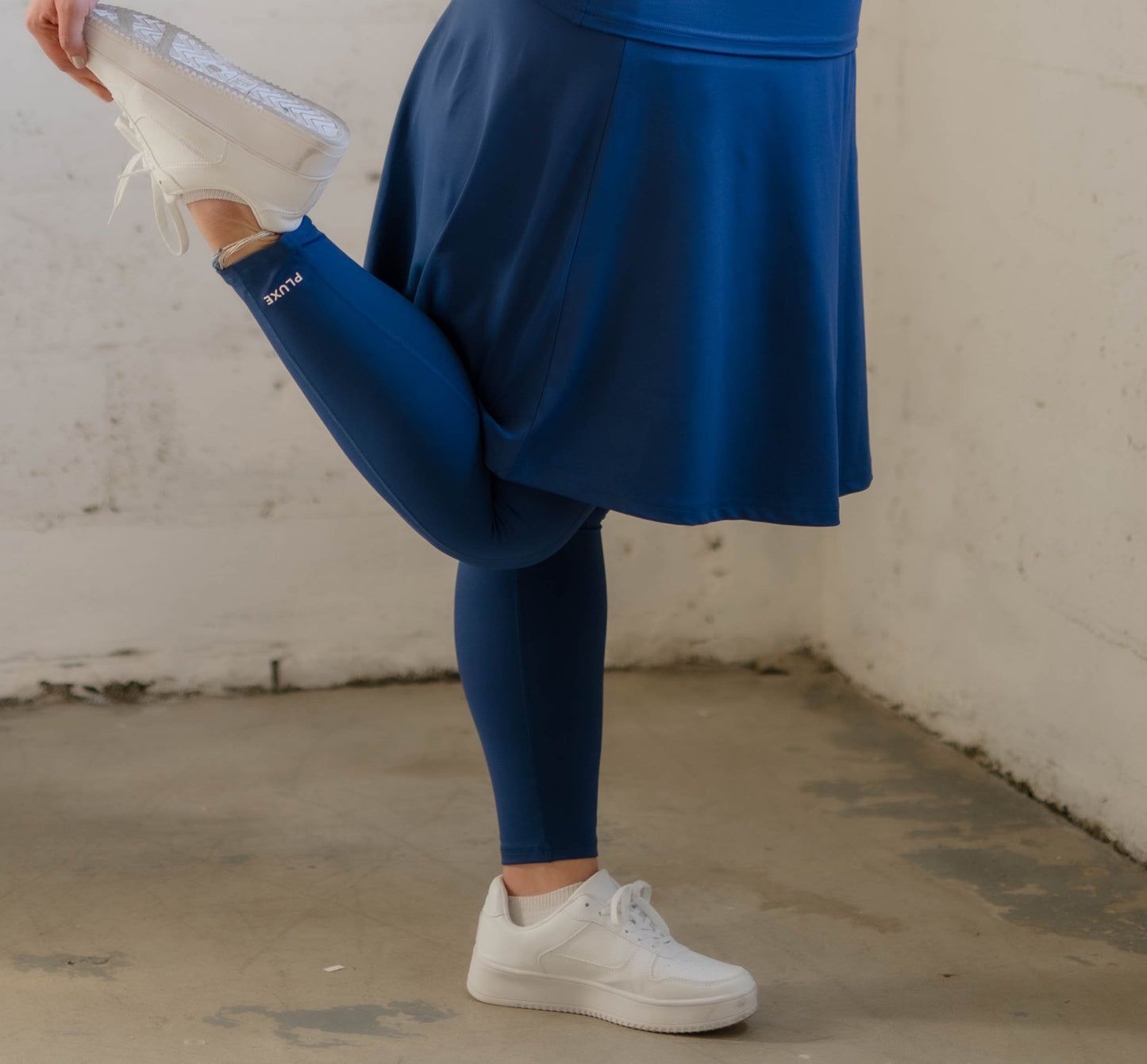 BLUE 7/8 HIGH-RISE LEGGING