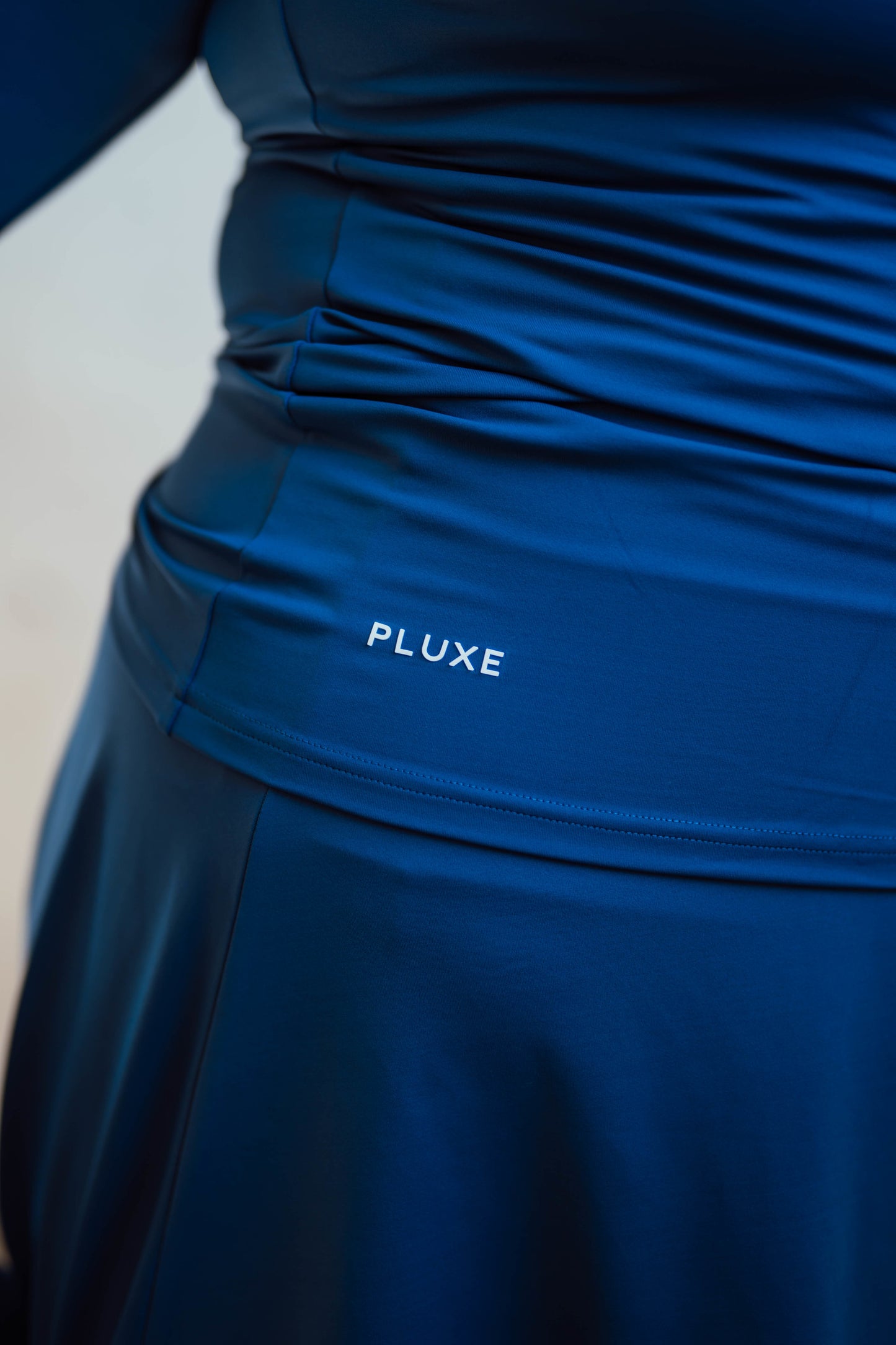 BLUE 3/4 SLEEVE SHIRT